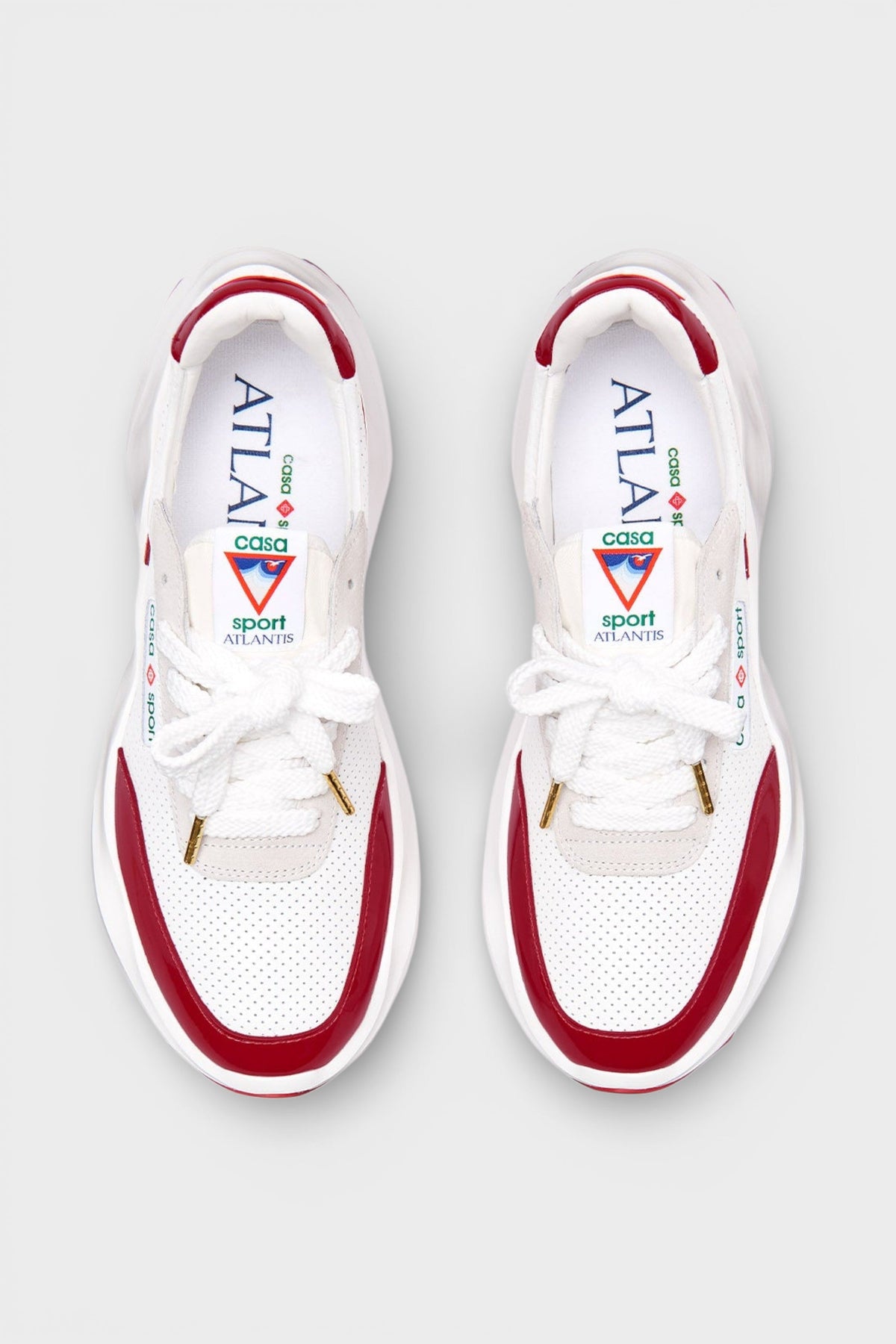 Atlantis Sneaker White Red