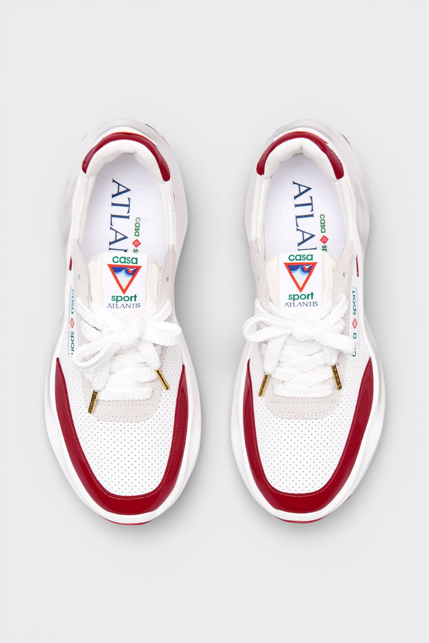 Atlantis Sneaker White Red