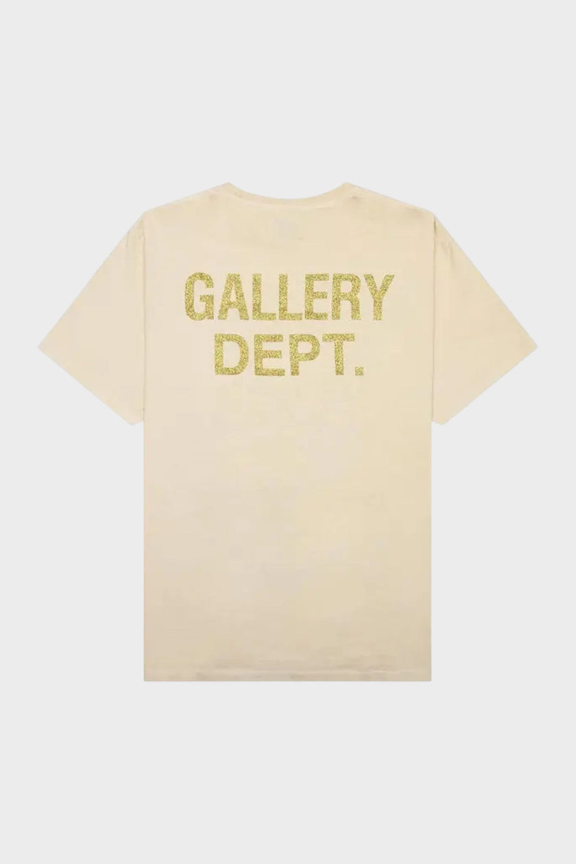 Gallery Dept. Breaking News T Shirt Beige