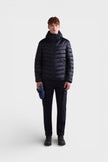 Napapijri Men's Aerons Hooded Padded Jacket Blue Marine