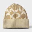 Signature Jumbo Beanie Camel Beige
