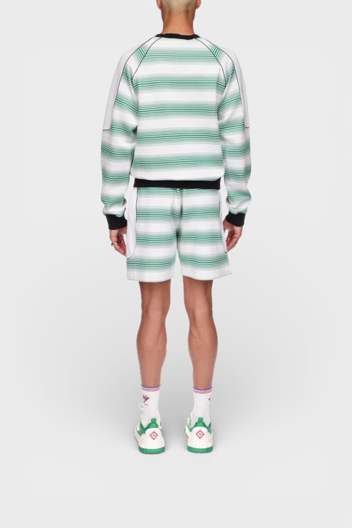 Casablanca Interlock Sweatshirt Gradient Stripe