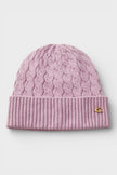 Cable Beanie & Gloves Gift Set Faded Pink