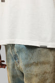 Represent Reversible Rep Living Legacy Oversized T-Shirt Washed Ecru