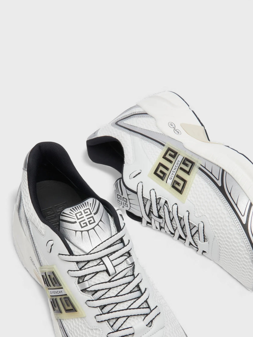 NFNTY-52 Runners White Silver Sneakers