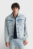 Gant Denim Trucker Jacket Light Blue