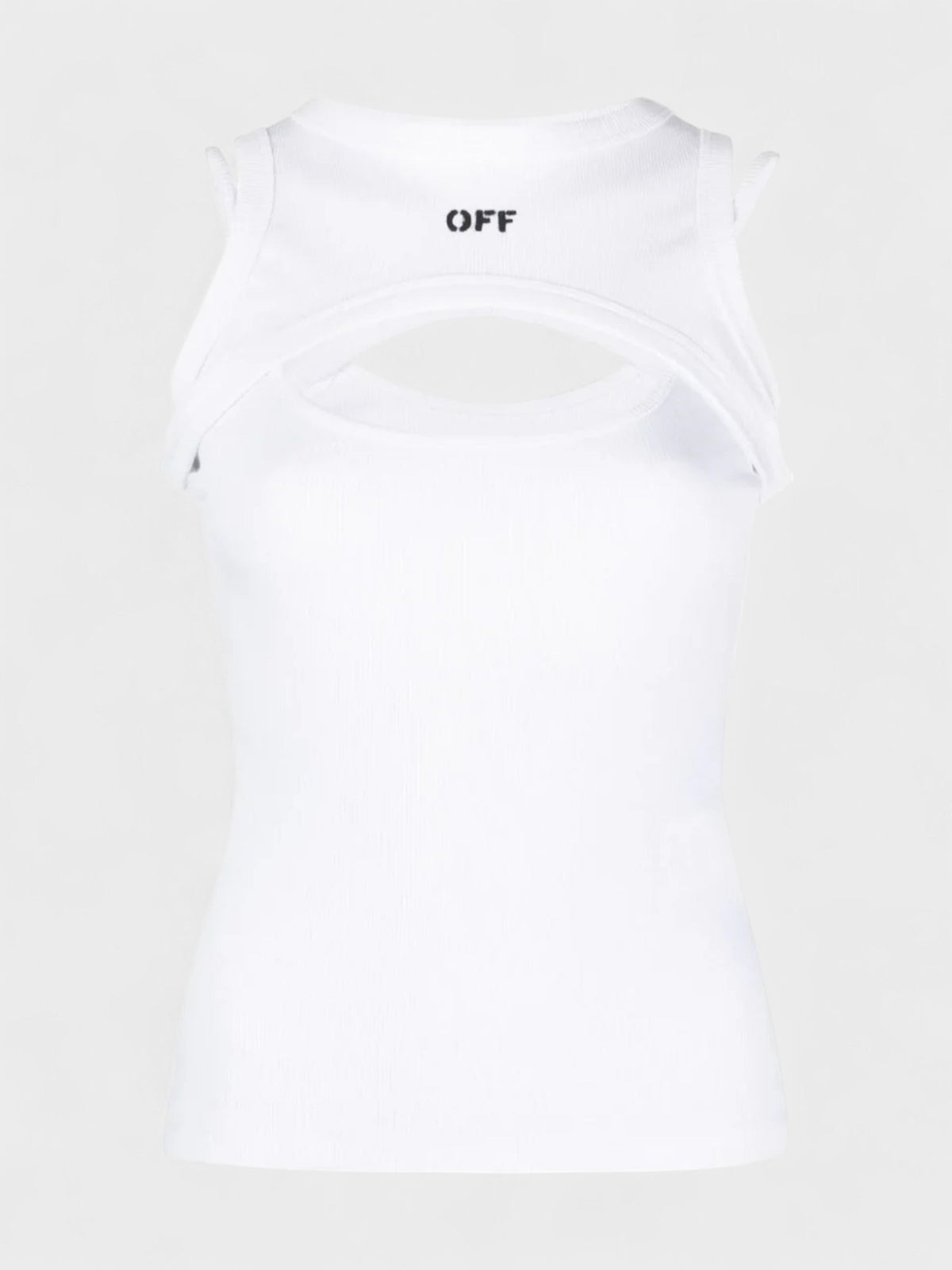 Ribbed Round Rowing Top