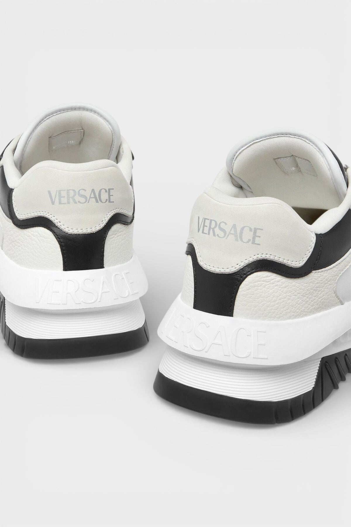 Versace Greca Odissea Sneaker White Black Palladium