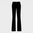 Velvet Tailored Trousers Black