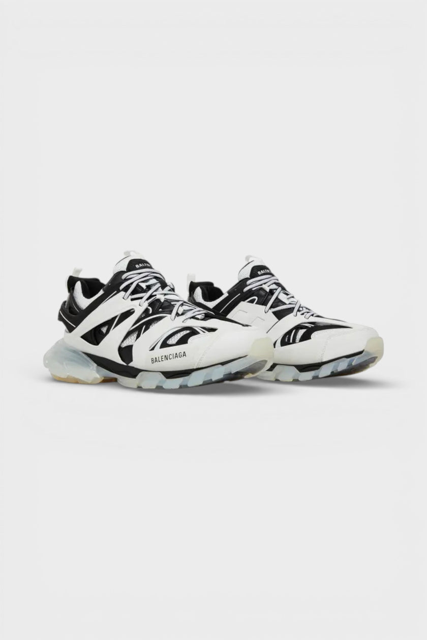Track Sneaker Clear Sole White
