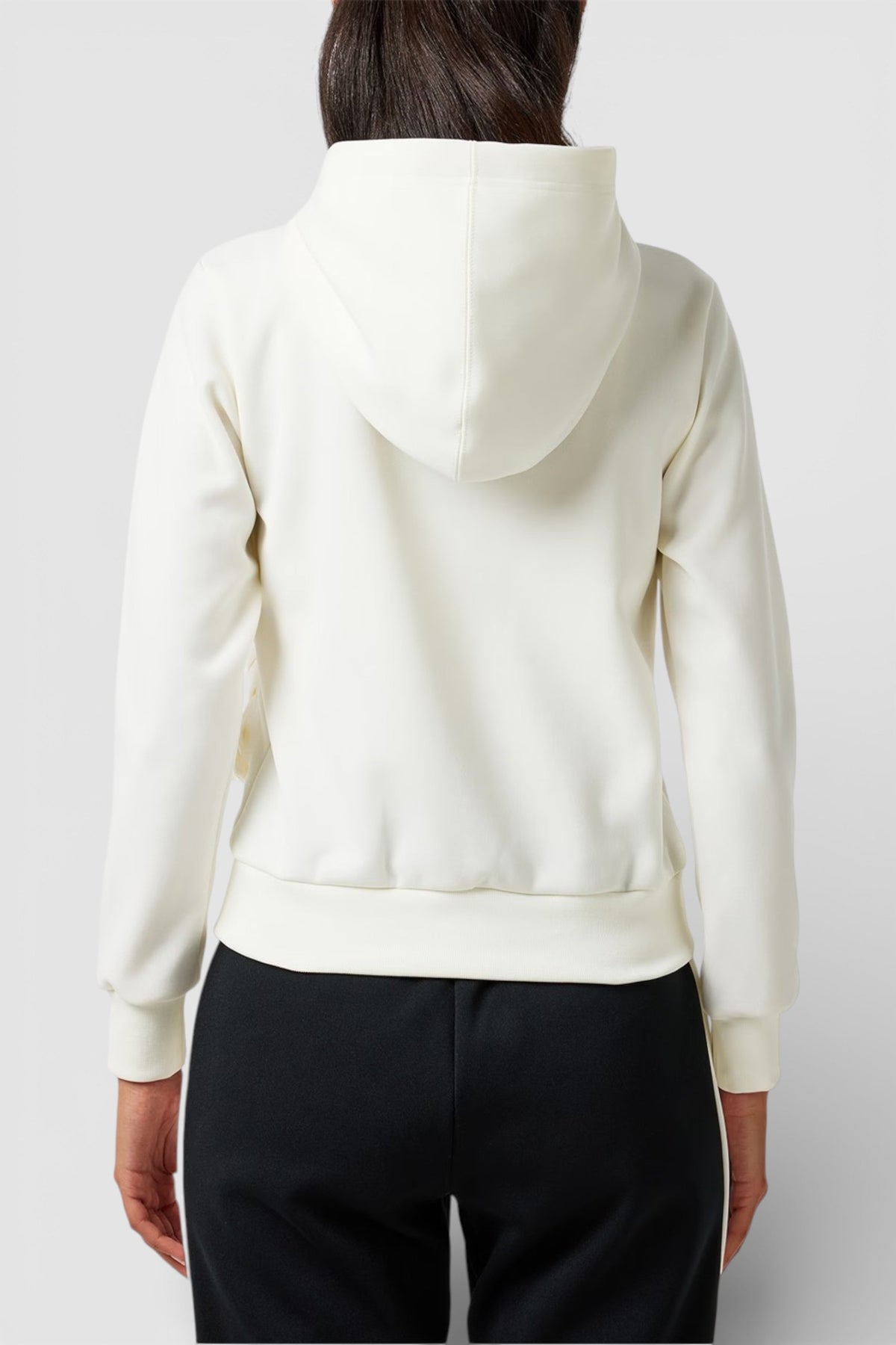 Comme Des Garcons CDG Bow Detail Hoodie Off White
