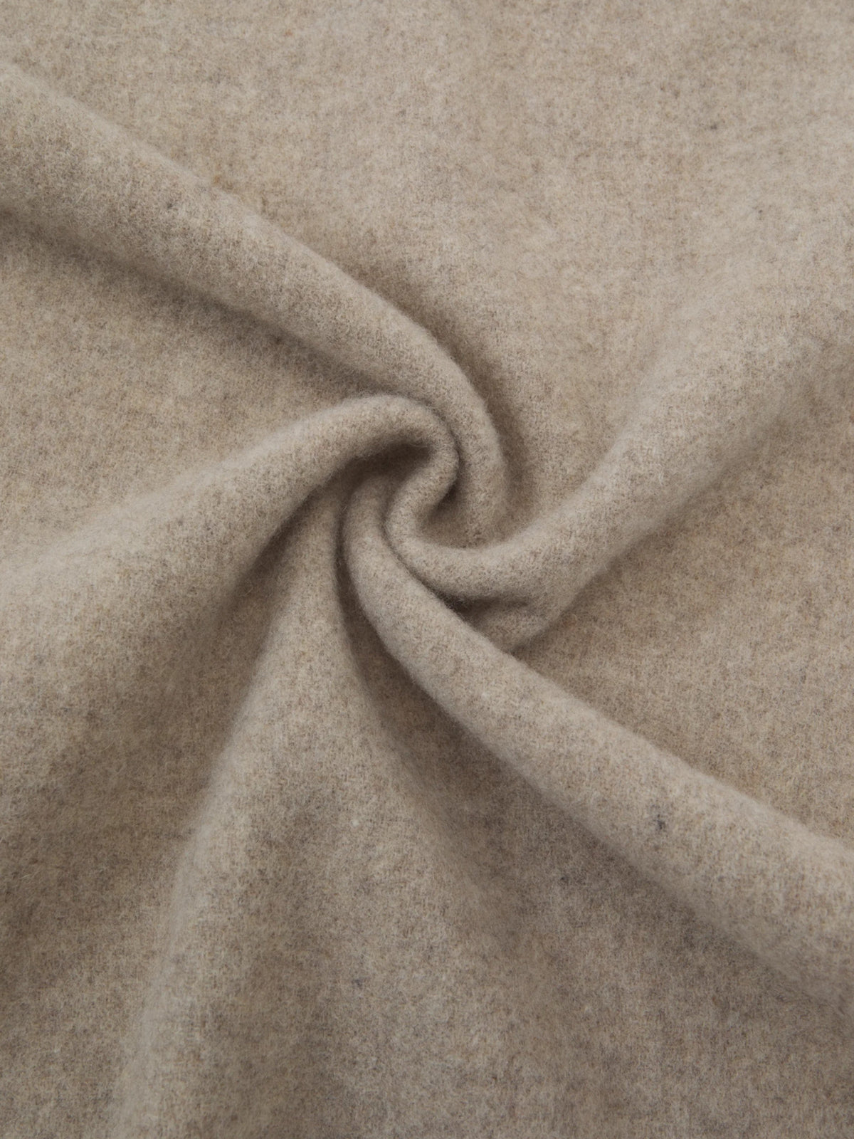 Polo Ralph Lauren Fringe Virgin Wool Scarf Oatmeal
