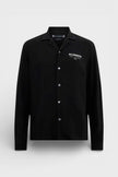 All Saints Underground Long Sleeve Relaxed Fit Shirt Black