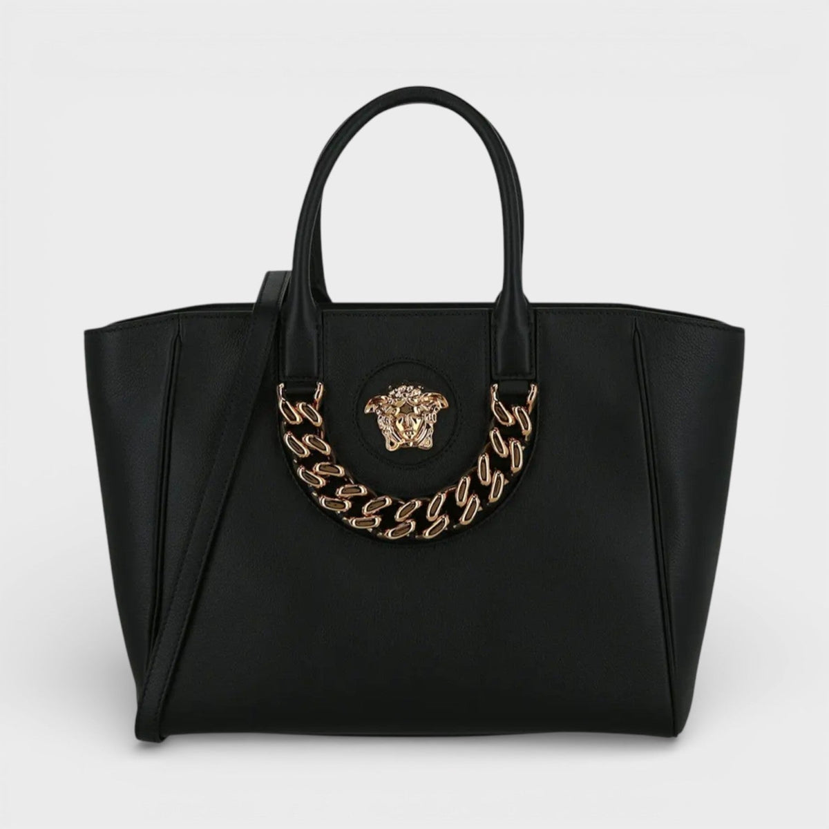 La Medusa Medium Tote Bag Black