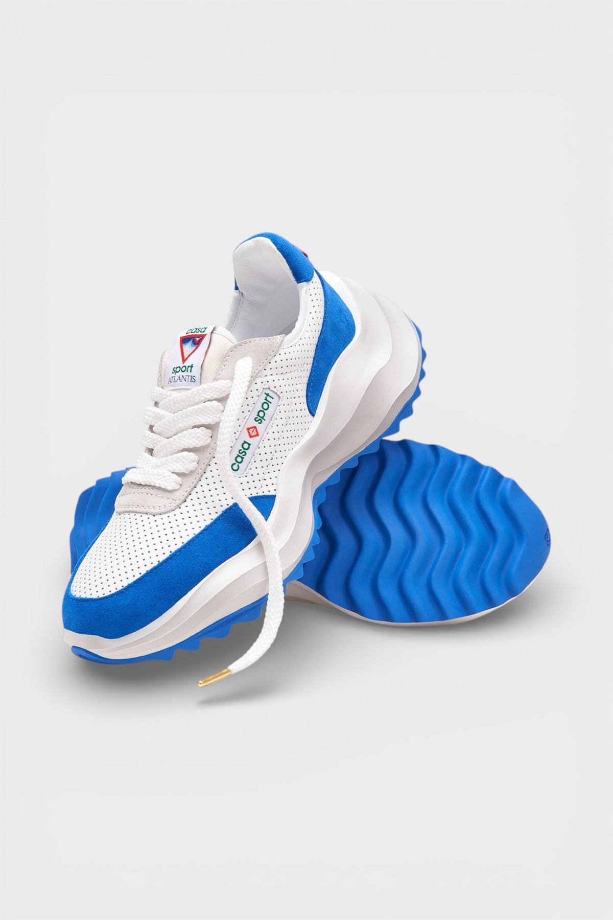 Atlantis Sneaker White Blue