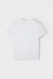 Printed Fitted T-Shirt Casa Way White