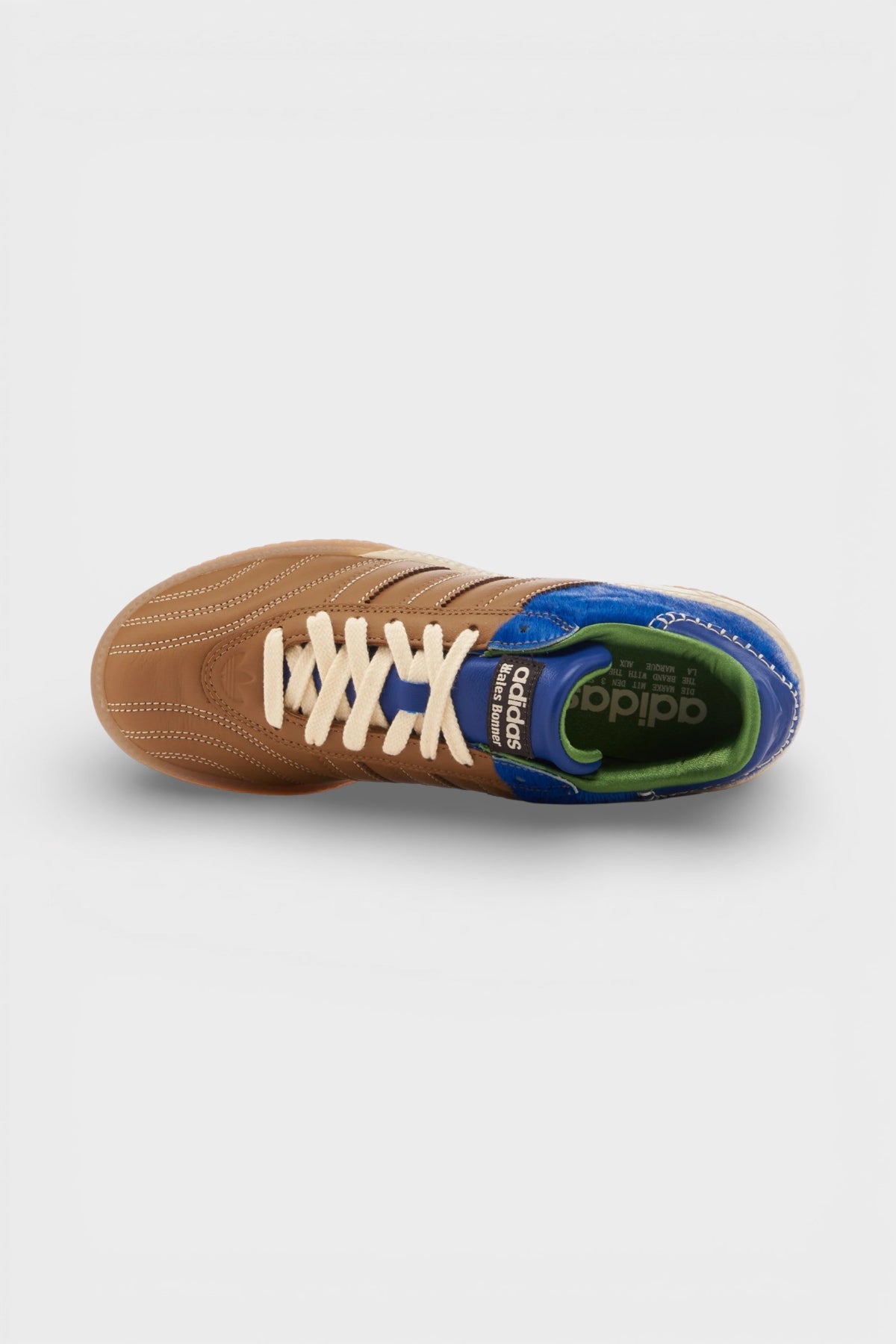 Adidas x Wales Bonner Samba Brown Blue