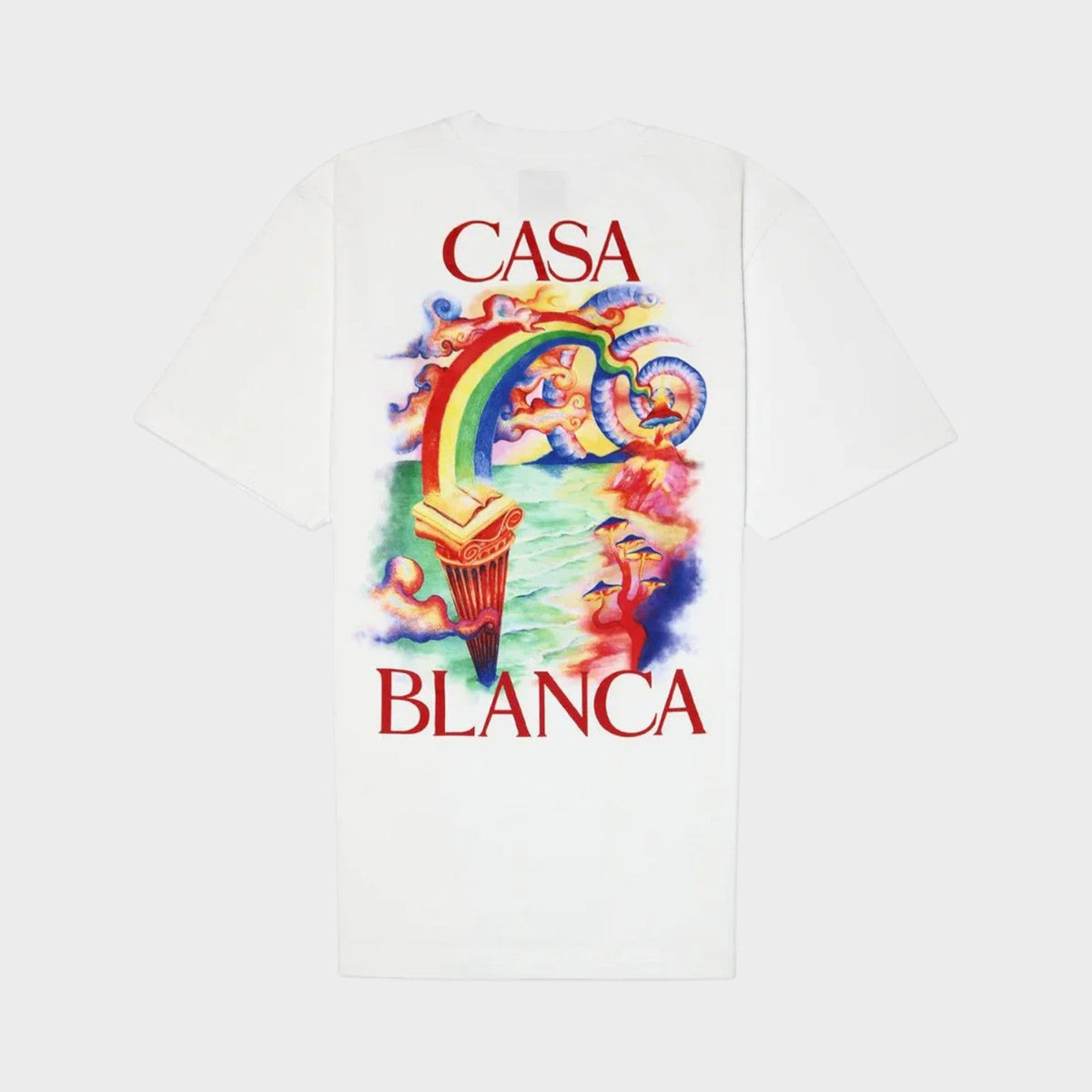 Printed T-Shirt Nature Teacher White
