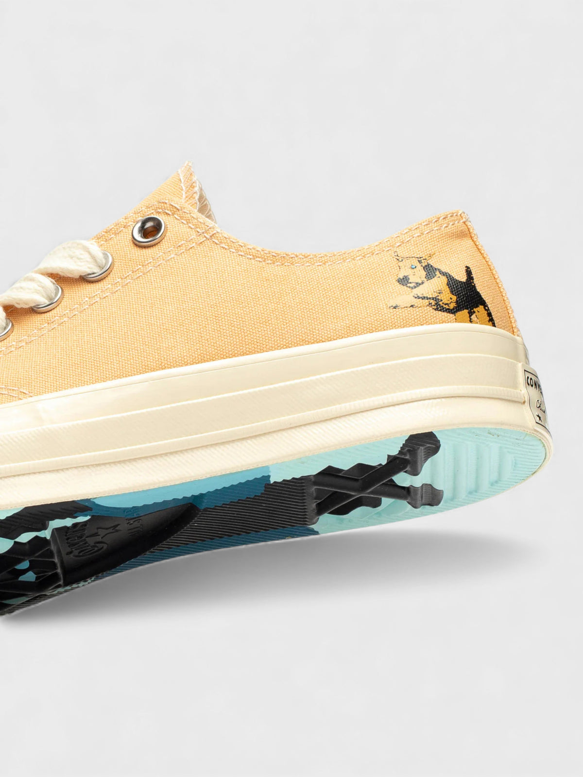 GOLF le FLEUR x Converse Chuck 70 Darryl Low Apricot Cream