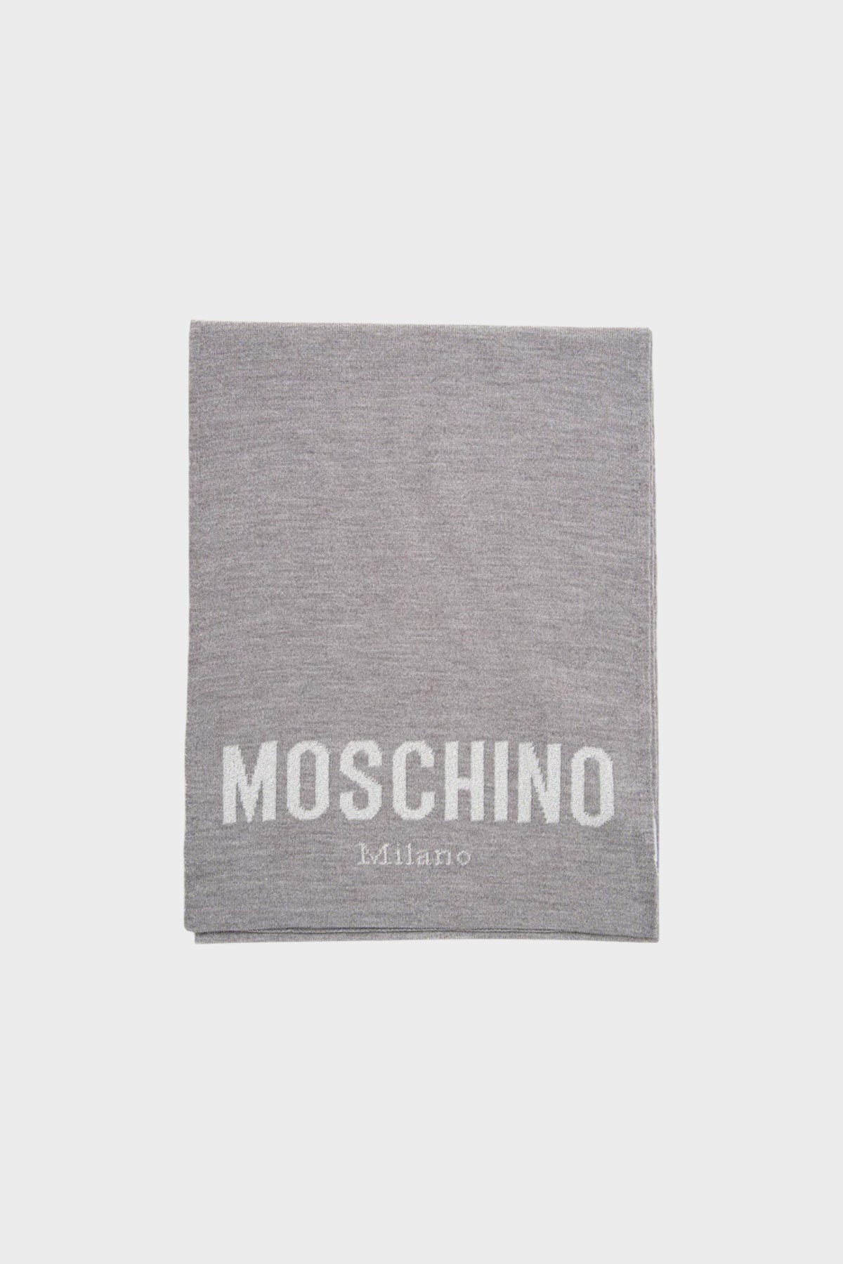 Moschino Scarf Gray Moschino Woman