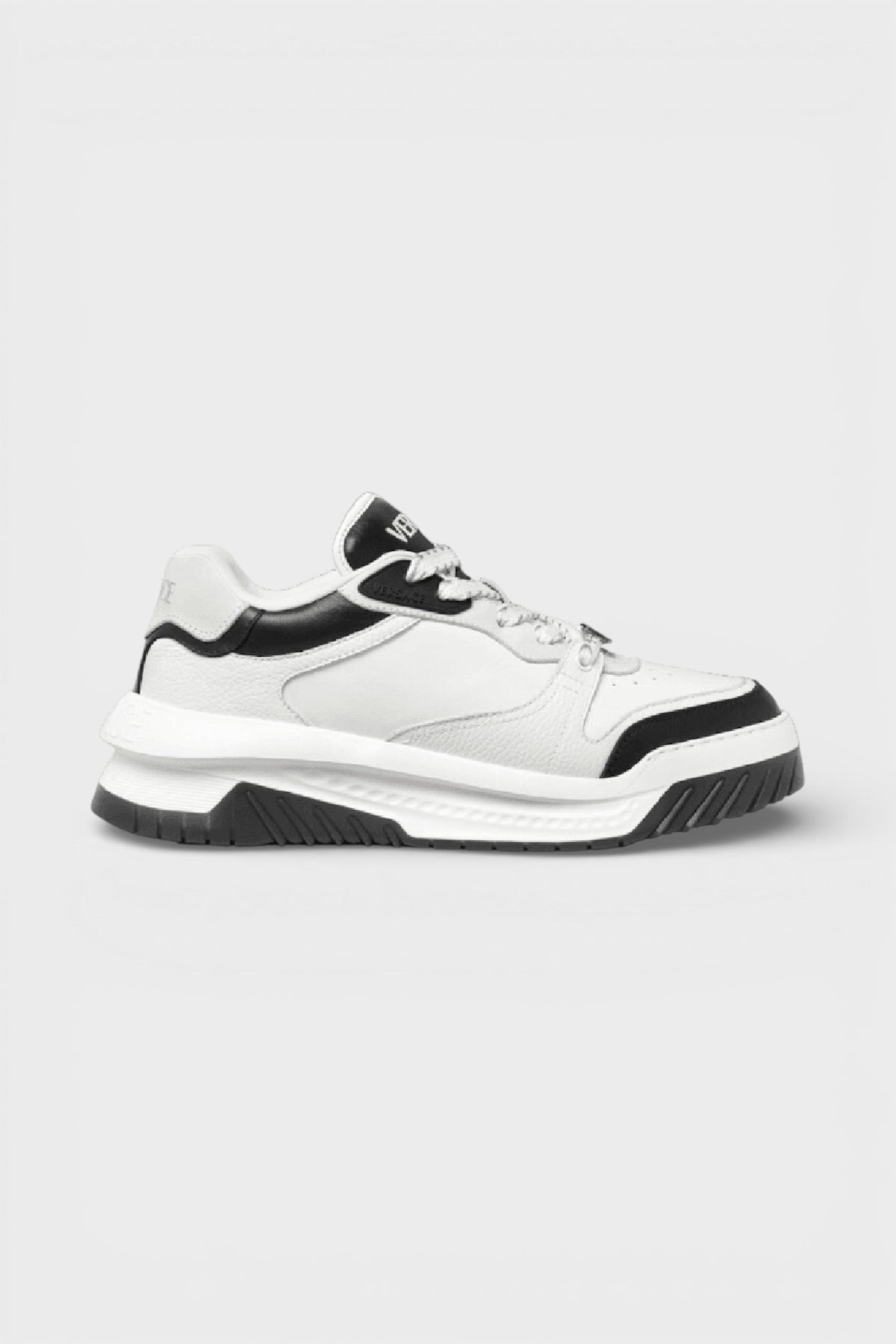 Versace Greca Odissea Sneaker White Black Palladium
