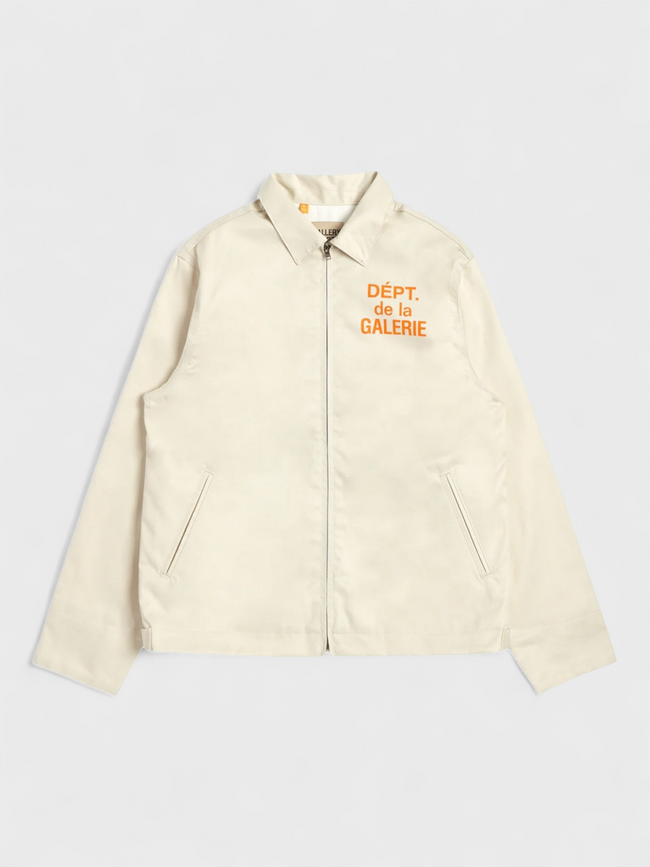 Gallery Dept. Montecito French Logo Cream Jacket