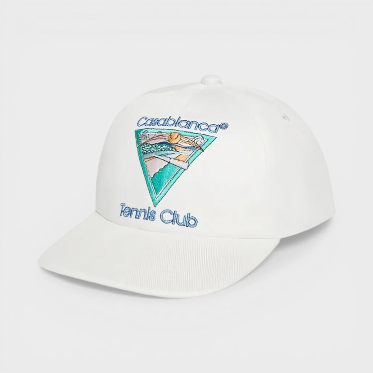 Embroidered Cap Tennis Club Icon Off-White