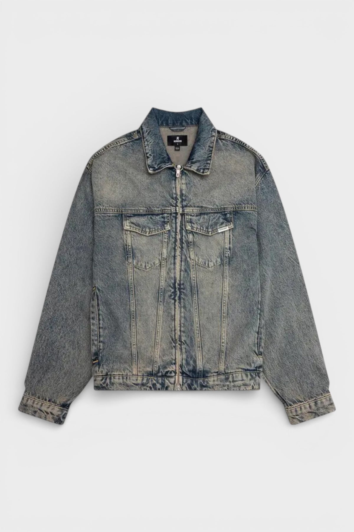 Represent Clo R4 Denim Jacket Blue Cream