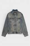 Represent Clo R4 Denim Jacket Blue Cream