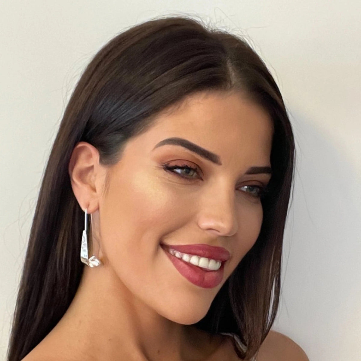 Boucles d'oreilles spirales ton argent Kimora