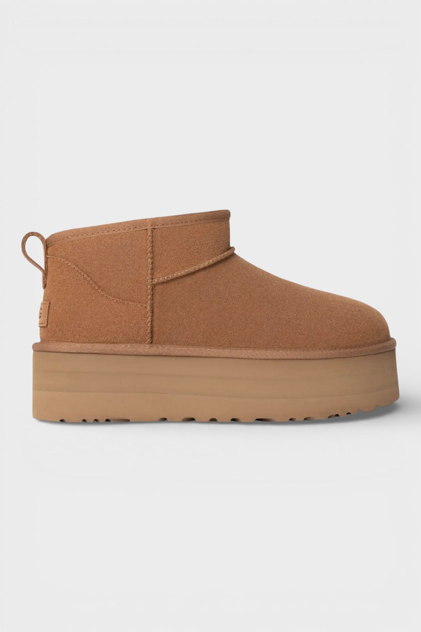 UGG Women's Classic Ultra Mini Platform Boot Chesnut