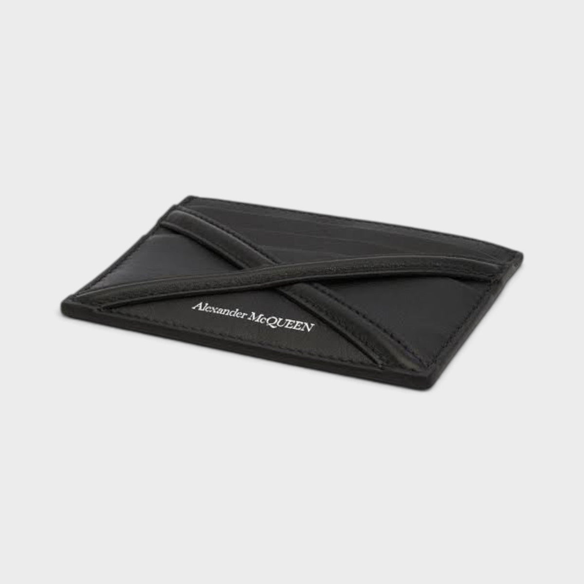 Harness Logo Printed Card Holder Black