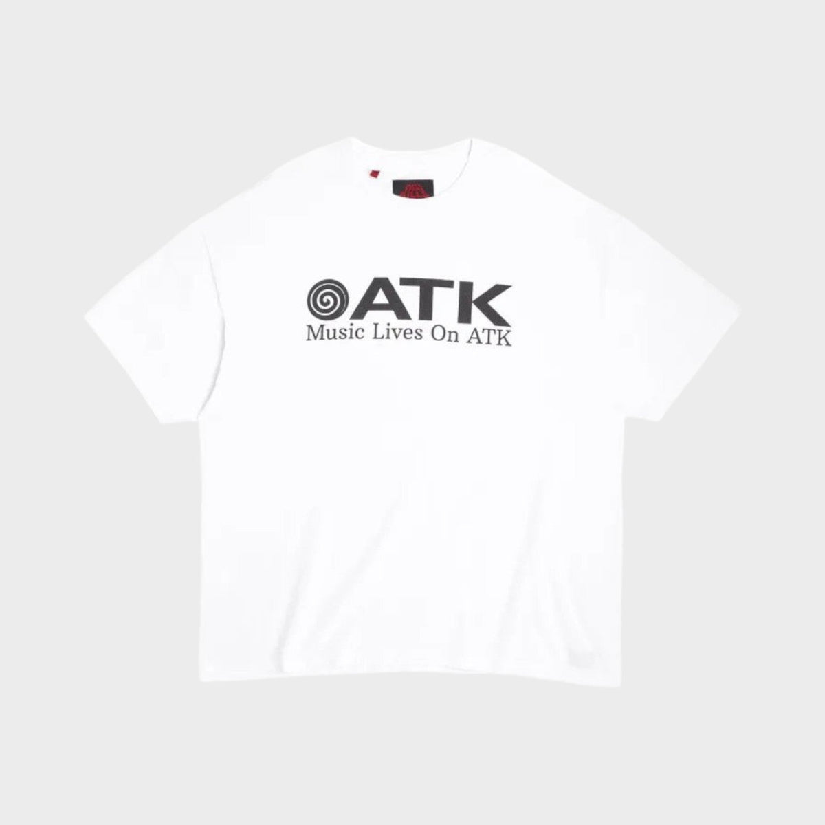 Music Lives On ATK Tee White Black