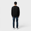 Tennis Club Icon Printed Sweatshirt Black