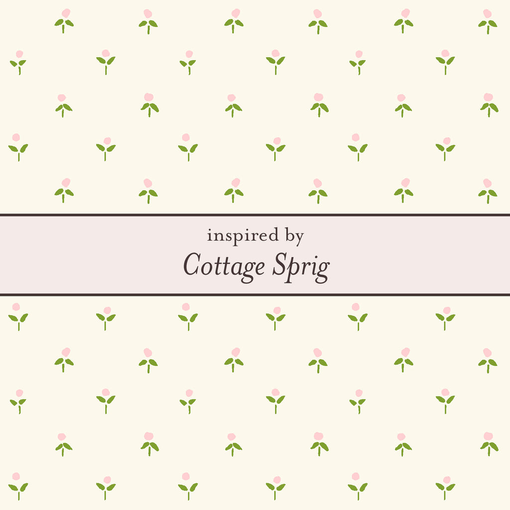 Laura Ashley Fashion Cottage Sprig Drop Earrings
