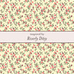Laura Ashley Silver Riverly Ditsy Pave Flower Stud Earrings