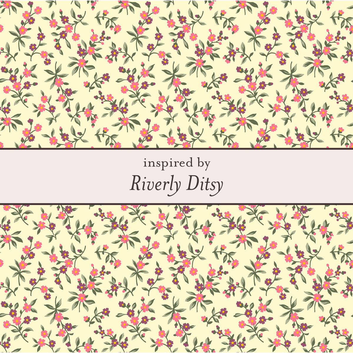 Laura Ashley Silver Riverly Ditsy Guilloche Flower Necklace