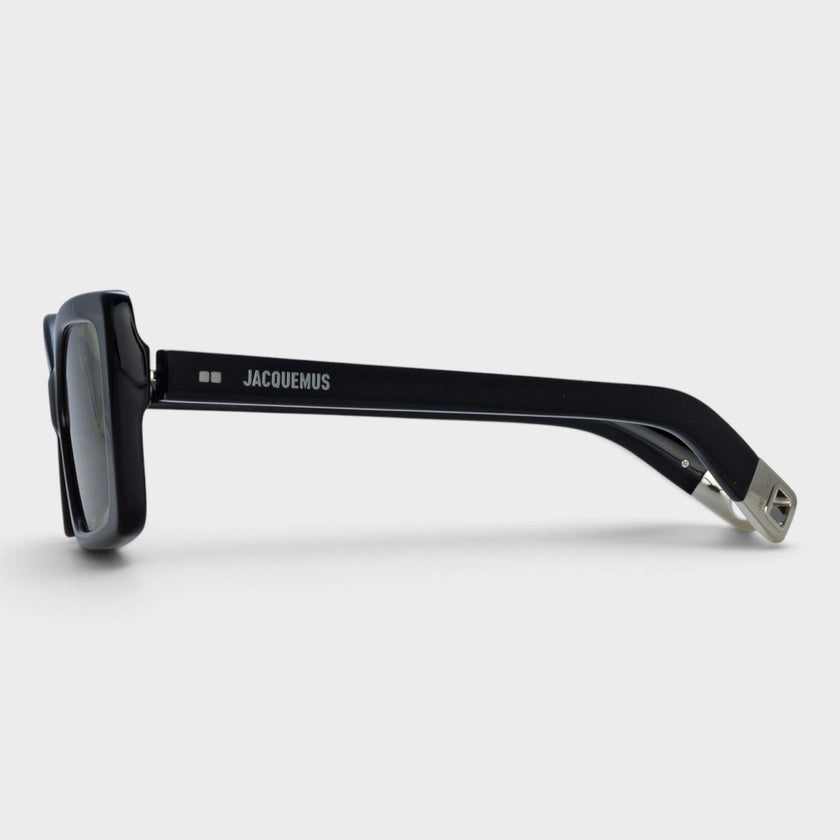 Linda Farrow Spiaggia Sunglasses Black Silver