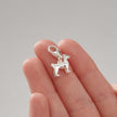 Dije de perro Jack Russell Terrier plateado