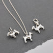Dije de perro Jack Russell Terrier plateado