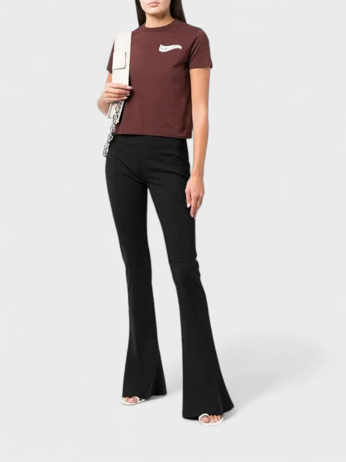 Jacquemus Le T-Shirt Camargue Brown