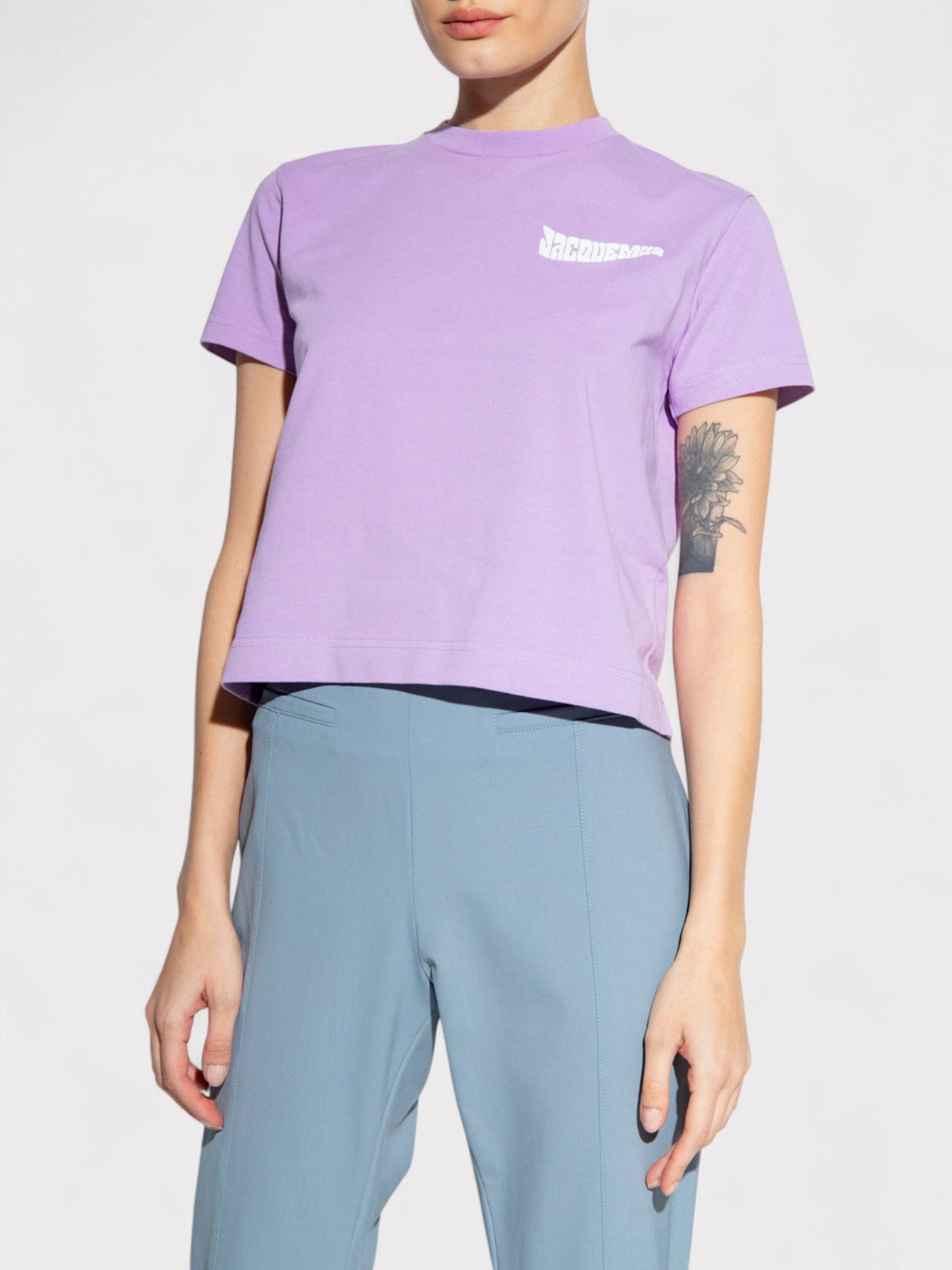 Jacquemus Le T-Shirt Camargue Lilac