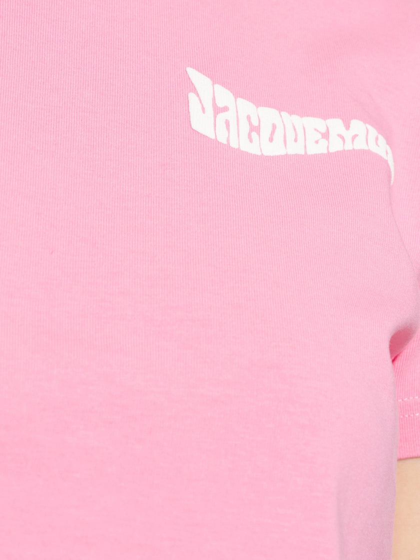 Jacquemus Le T-Shirt Camargue Pink