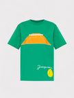 Jacquemus Le T-Shirt Tennis Print Tennis Green