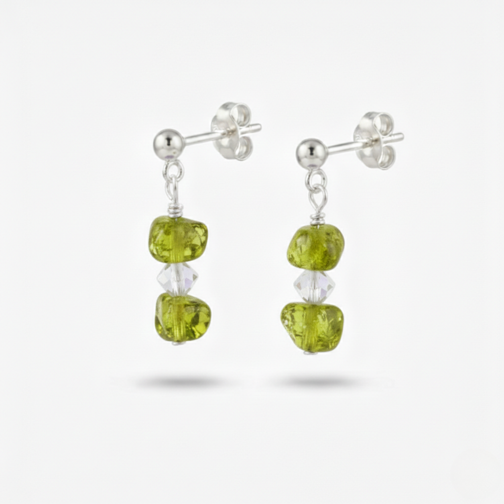 Jade Gemstone Earrings