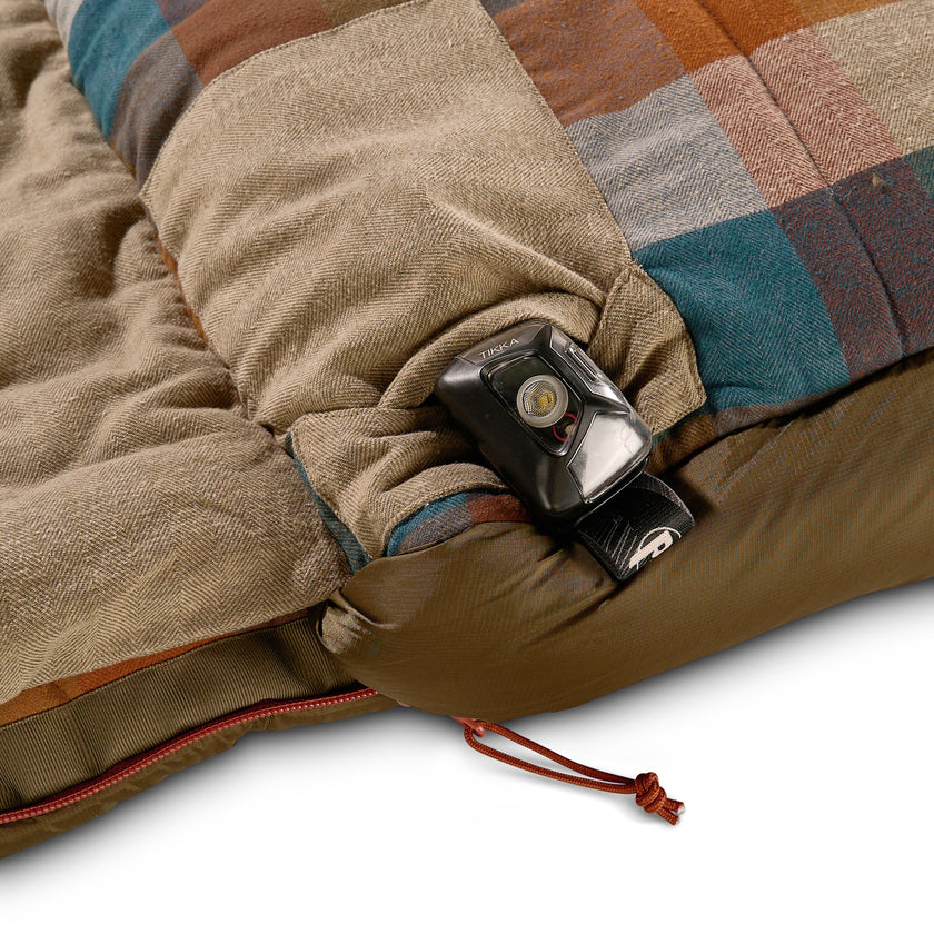 Kelty Wayback 20°F (-7°C) Synthetic Sleeping Bag - One Size - Burnt Olive