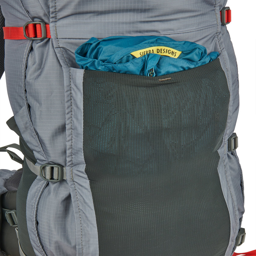 Sierra Designs Flex Trail 40L-60L Rucksack - Wild Dove/Peat