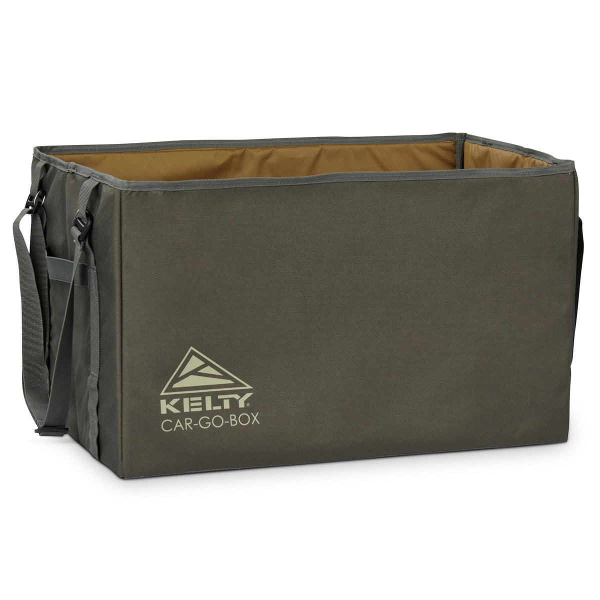 Kelty Car Go Box Camp Storage Organiser - Beluga/Dull Gold