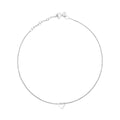 Beginnings Slip-On Heart Anklet