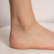 Beginnings Slip-On Heart Anklet